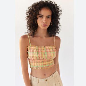 Billabong Smocked Crop top Women’s L